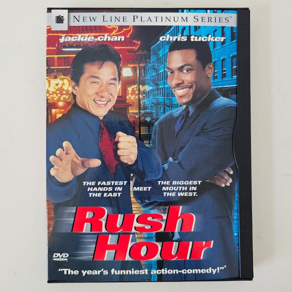 Rush Hour DVD 1998 Widescreen - Jackie Chan, Chris Tucker, Ken Leung
